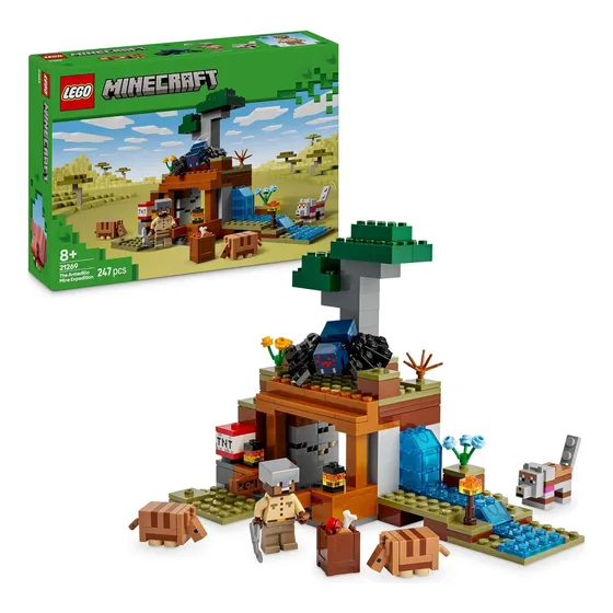 Kit De Construcción Lego Minecraft La Expedición A La Mina