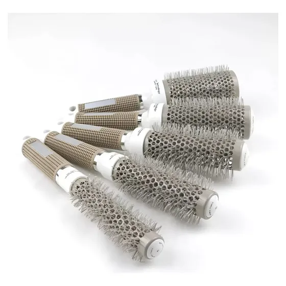 Set 5 Cepillos Térmicos Brushing Alisado