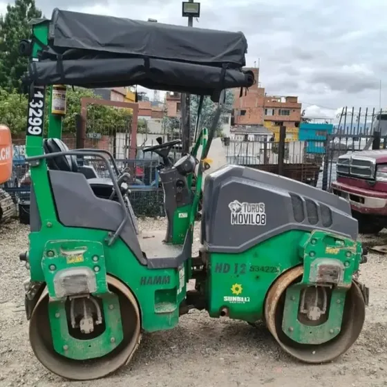 Vibrocompactador Hamm Hd12 Vv 3 Ton