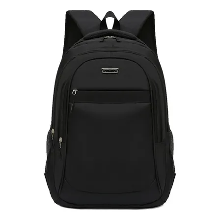 Mochila Fashion Bolsa Escolar Masculina Feminina Faculdade Básica Cor Preto Marca Lou Bags