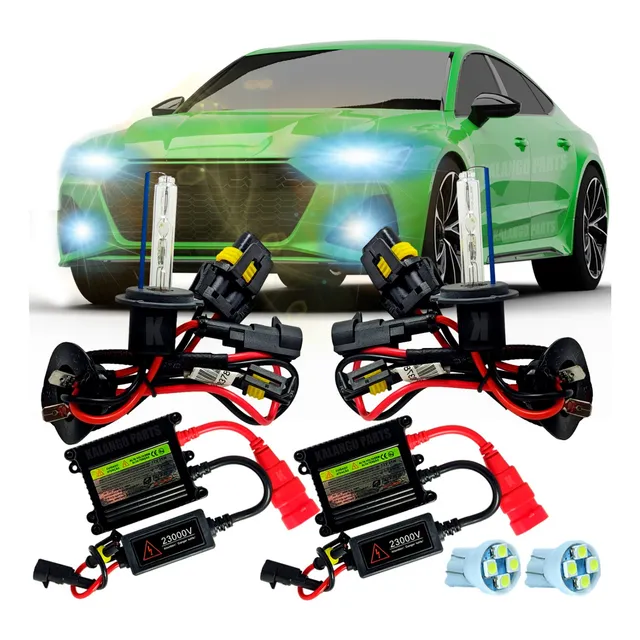 Kit Xenon Automotivo H1 H3 H4 H7 H11 Hb4 H27 8000k T10