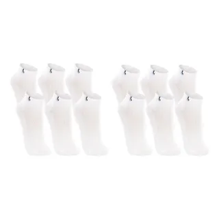 Lupo Kit 6 Pares Meias Curta Lupo 3225 Unissex Cano Curto