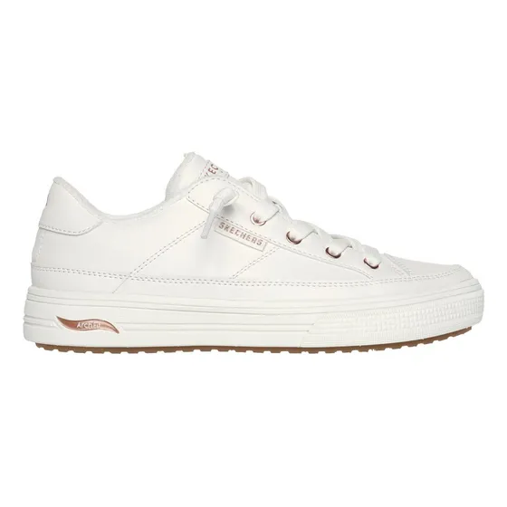 Zapatilla Mujer Arch Fit Arcade On My Way Blanco Skechers