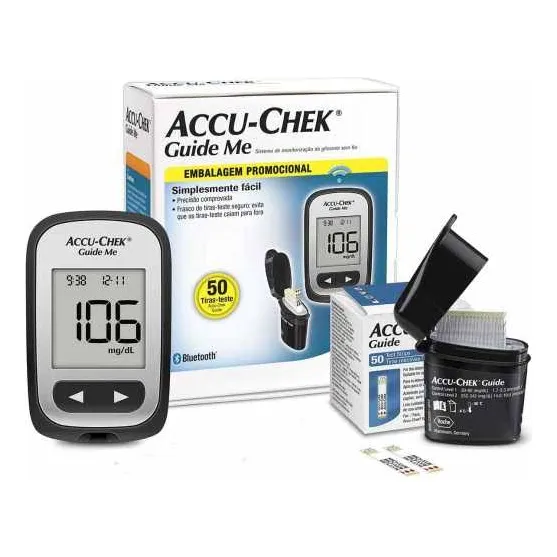 Medidor De Glicemia Accu Chek Guide Me Original
