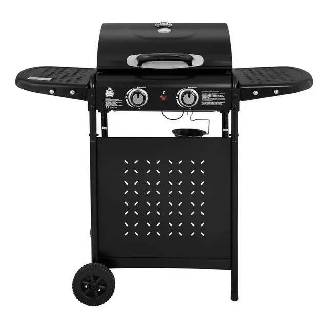 Asador A Gas Beefmaker Toltén 2 Quemadores Negro
