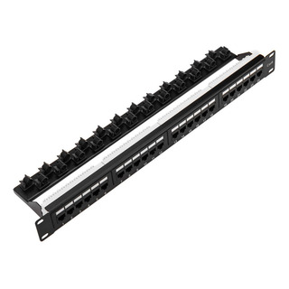 Patch Panel 24 Portas Cat6a Rj45 Utp Rede Lan Certifica Giga Patch Panel 24 Portas Cat6a Rj45 Utp Rede Lan Certifica Giga