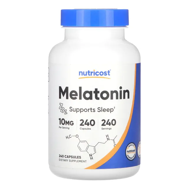Nutricost Melatonina Cápsulas 240 Unidades