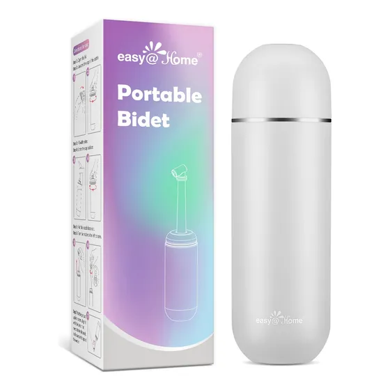 Bidet Porttil Para Viajes: Kit Rociador De Mano - Higiene Pe