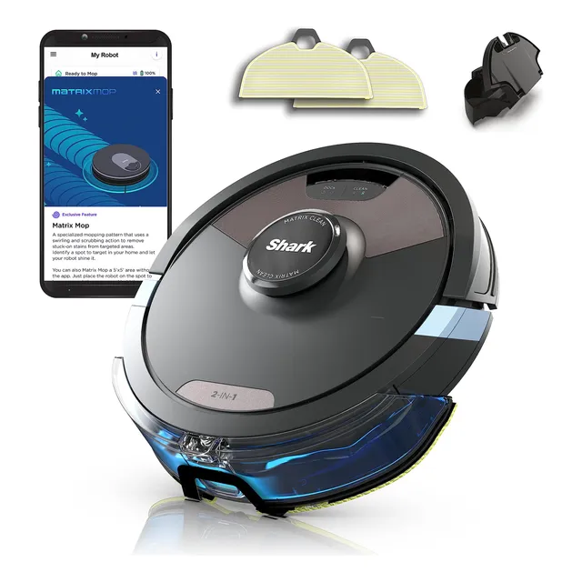 Aspirador Robô Shark Rv2620wd Ai Ultra W/ Mop Black