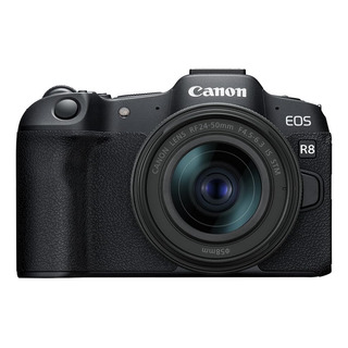 Câmera Sem Espelho Canon Eos R8 Rf24-50mm F4.5-6.3 Stm 24,2m Câmera Sem Espelho Canon Eos R8 Rf24-50mm F4.5-6.3 Stm 24,2m