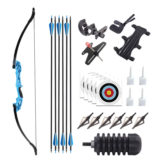 Set De Arco Recurvo Para Principiantes, 40 Libras, Arco Recu