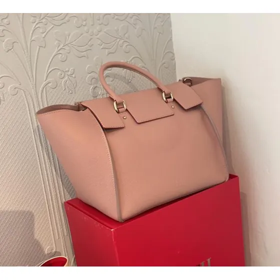 Cartera Carolina Herrera Rosa Viejo Original Nueva