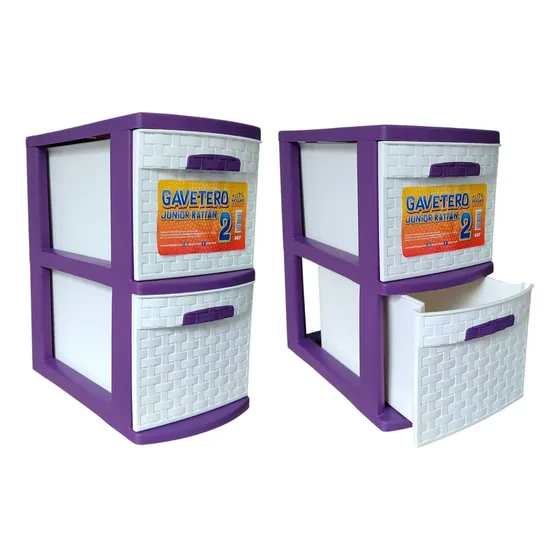 Gavetero Junior 2 Niveles (apilable)