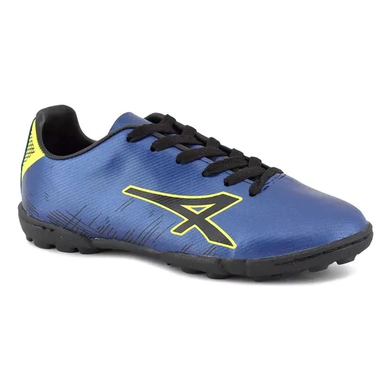 Botines Futbol Sintetico Hombre Athix Stopper Azul Negro