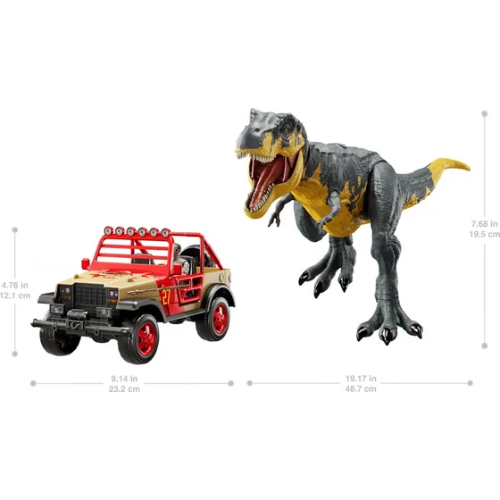 Figura De Dinosaurio Off-road Tracker Set Jurassic Park
