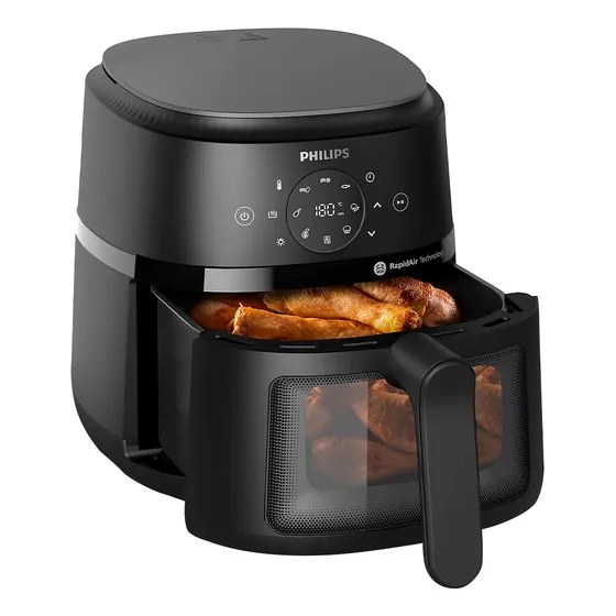 Freidora Sin Aceite Philips 4.2l 1500w Rapidair Y Visor