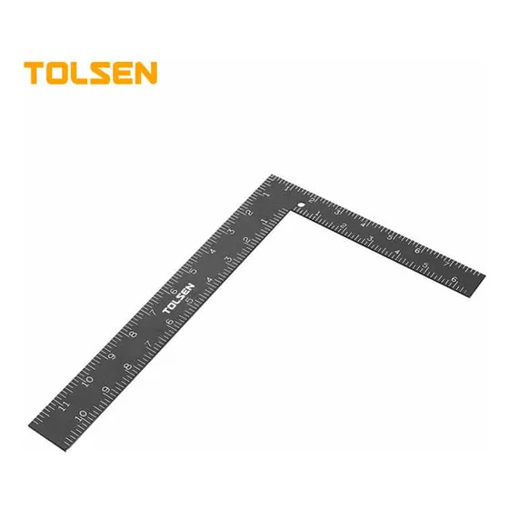 Escuadra Negra Sencilla Metalica  400x600 Mm 16x24 Tolsen