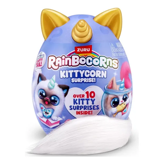 Rainbocorns Huevo Sorpresa Peluche Kittycorn Gatito Zuru