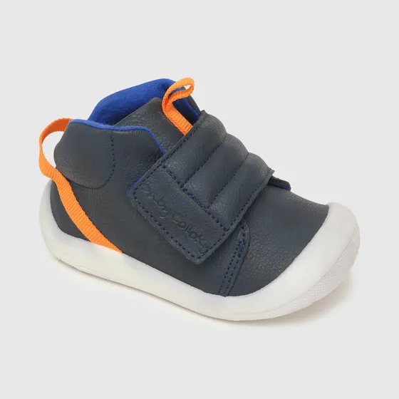 Botin Para Niño Futurista Velcro Azul Colloky