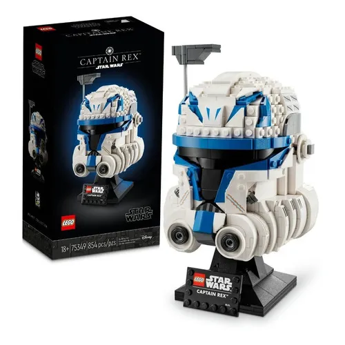 Kit Lego Star Wars 75349 Casco Capitán Rex 854 Pz