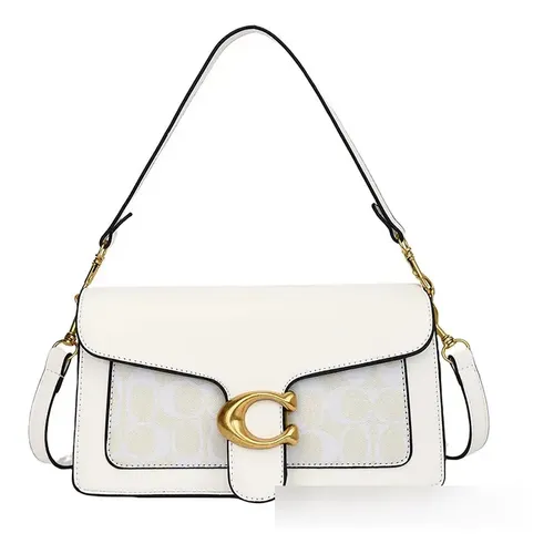 Coach Teri Shoulder Bag In Signature Canvas/gold/powder Pink