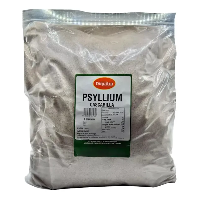 Psyllium Plantago Cascarilla 5 Kilogramos