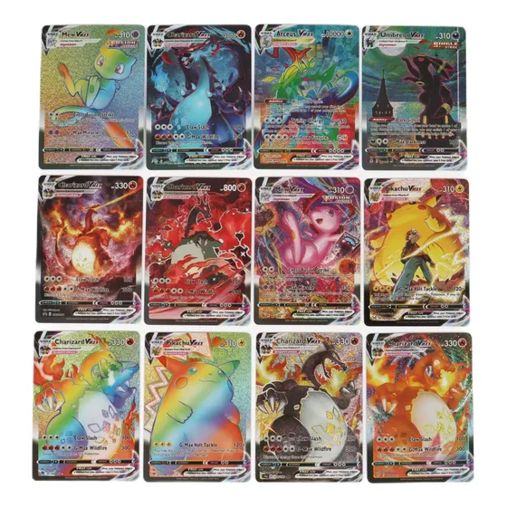 Kit Arceus Vmax Hp 10000 +49 Cartas Pokémon Vmax Gx Mega Ex