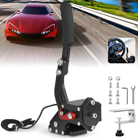 Freio De Mão Para Simulador Volante G29 Pc Travão De Mão Usb