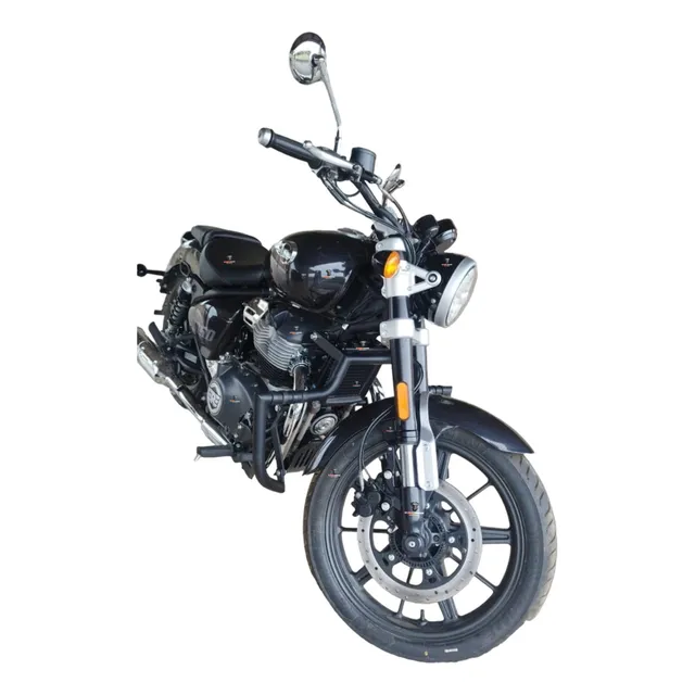 Protetor Royal Enfield Super Meteor 650 Preto Fosco C/ Apoio
