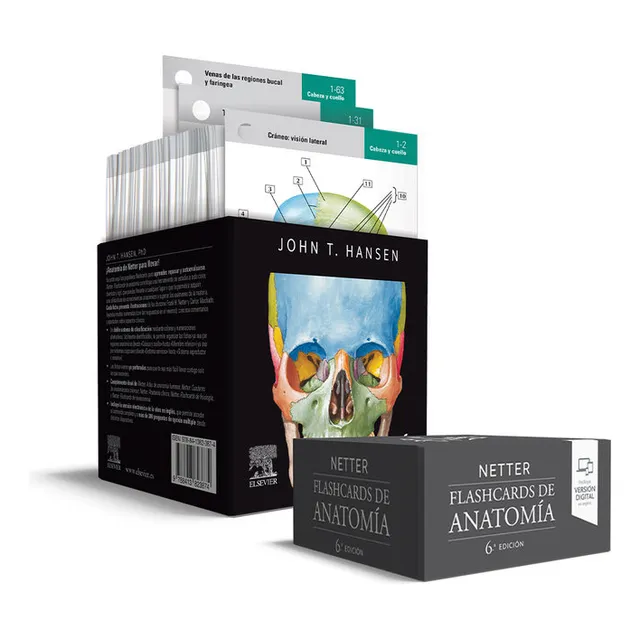 Netter Flashcards De Anatomia 6ª Ed - Hansen