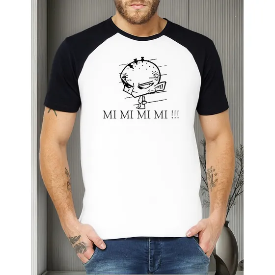 Camiseta Raglan Fudêncio 100% Poliéster