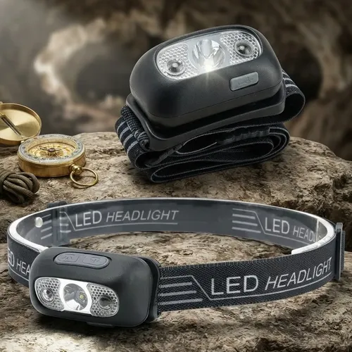 Lanterna de Cabeça Nsbao YG-5598 LED 147 lm Recarregável USB