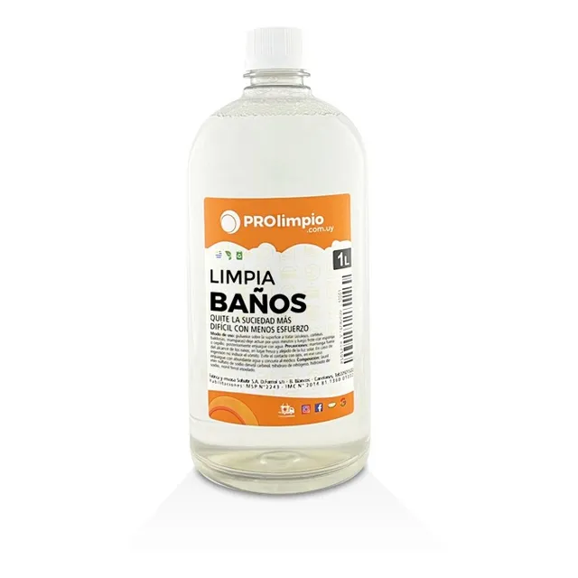 Limpia Baños 1 Litro Para Limpiezas Profundas - Prolimpio