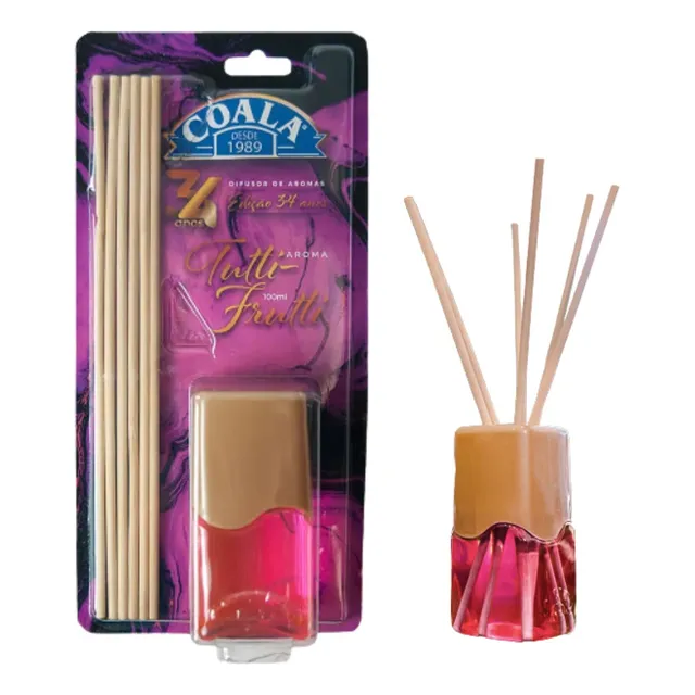 Difusor De Aromas Coala 100ml Tutti - Frutti Aromatizante