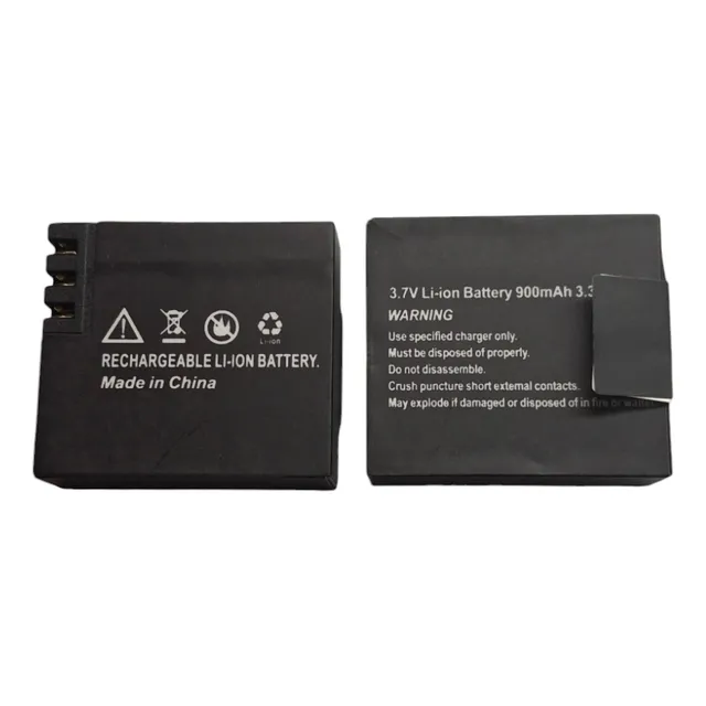 Batería Tape Gopro Tradicional 900mah 3.7v Pack 2 Unidades