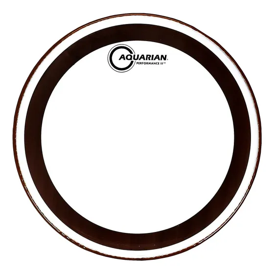 Carcasa de batería Aquarian Performance Ii Clear Pf8 con doble arenado