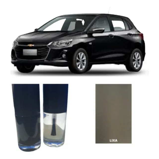 Tinta Tira Risco Automotivo Onix Preto Ouro Negro Original