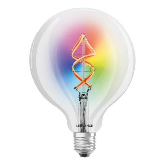 Foco led con Wi-Fi Ledvance SMART WIFI FIL GLOBE E27 Globo color rgbw 6W 220V 500lm