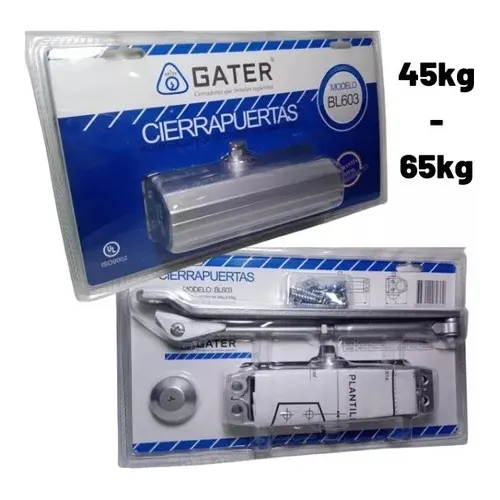Brazo Hidráulico Para Puerta 45kg-65kg Bl603 Gater
