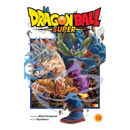 DRAGON BALL JC 第15巻 初版 美品Stunning CN付き Livro Dragon Ball Super - 15, de Toriyama, Akira. Editorial Panini