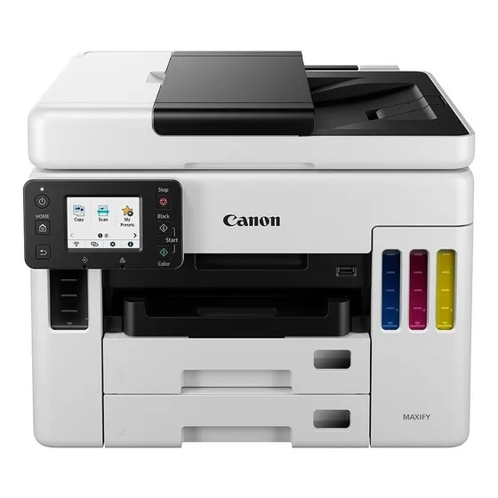 Impressora Multifuncional Maxify Gx7010 Mega Tank Canon Cor Branco AC 100 - 240 V, 50 / 60 Hz