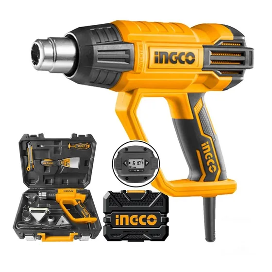 Pistola De Calor 2000w Pro Velocidad Variable C/maleta Pro