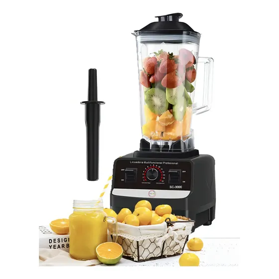 Licuadora Industrial Lagom Professional Blender 2 L Negra Con Vaso De Abs