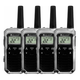 Radio 2 Vías Midland Tx45vp3 4 Piezas Walkie Talkie Radio 2 Vías Midland Tx45vp3 4 Piezas Walkie Talkie