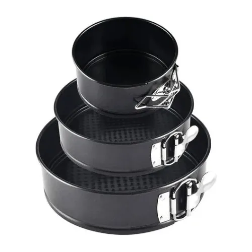 Set De 3 Moldes De Resposteria  De Teflon Desmontables