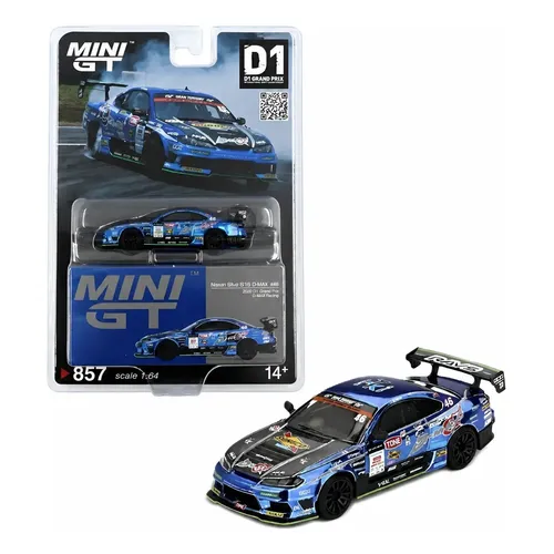 Mini GT #850 Nissan Z Gt500 #24 Realize Corporation Advan Z Blue