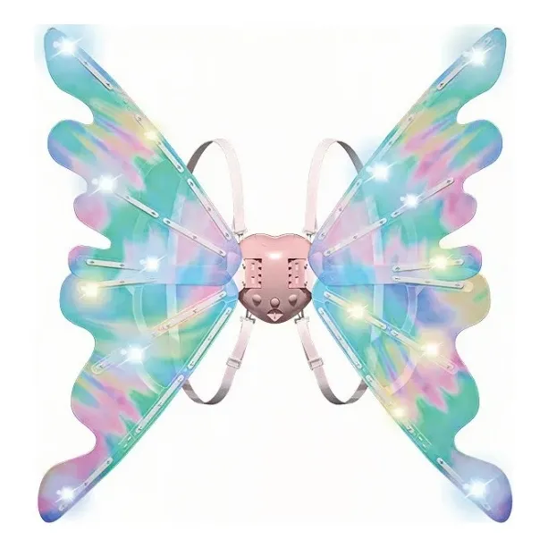 Luces Led Con Movimiento De Alas Para Niños, Hada, Mariposa