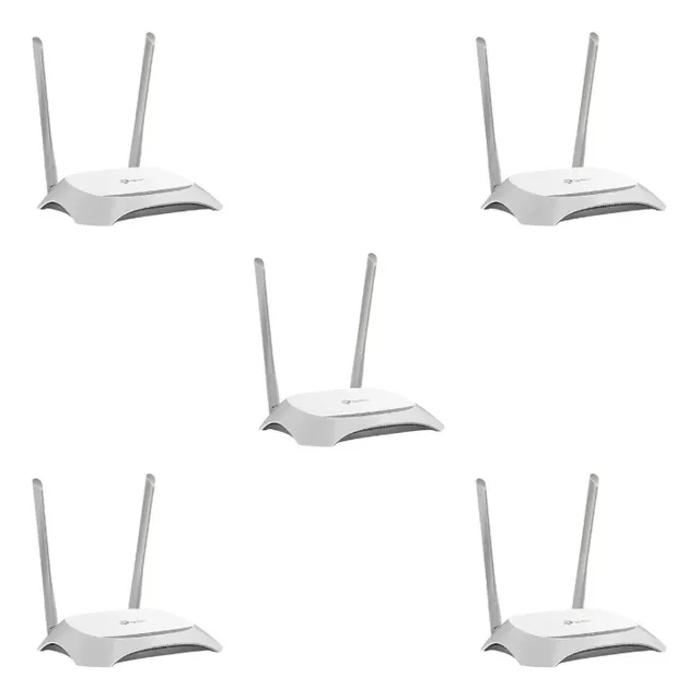 Paquete De 5 Pzas Router Tp-link Tl-wr840n V6, 300 Mbps