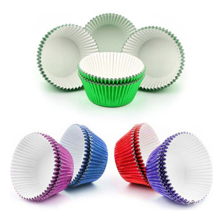 100 Piezas De Tubo Pvc Colorido Y Aluminio Verde 100 Piezas De Tubo Pvc Colorido Y Aluminio Verde