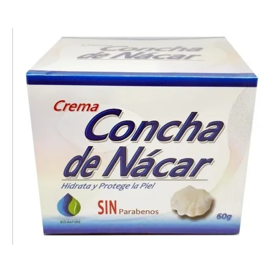 3 Cremas De Concha De Nacar Bionature 60 Gramos